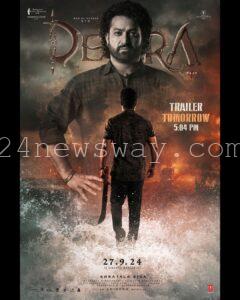 Junior NTR Devara Trailer Release Tomorrow