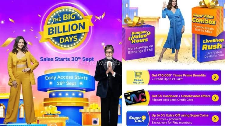 FlipKart Big Billion Days Sale: Grab Discounts