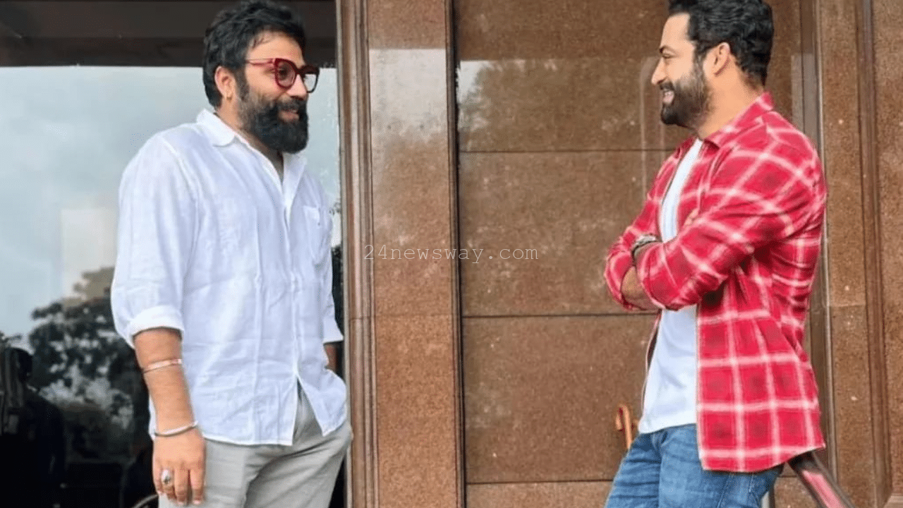 SandeepReddyVanga ని కలిసిన Junior NTR