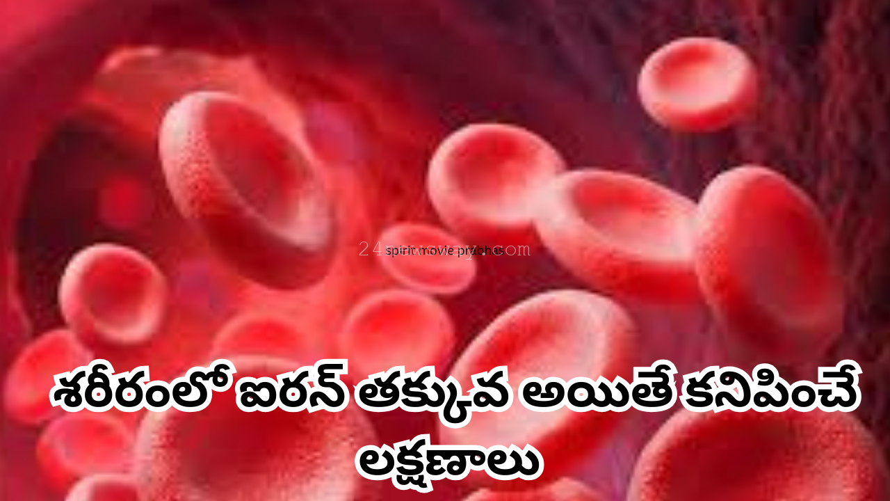 symptoms of low iron in the body