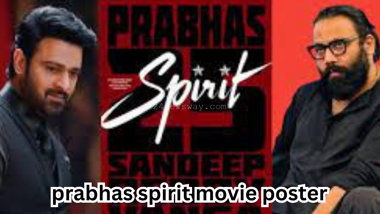 prabhas spirit movie poster