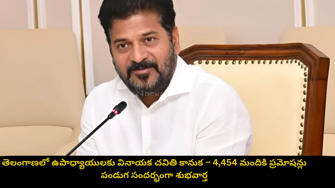 Telangana Teachers Promotions 2025 Announcement