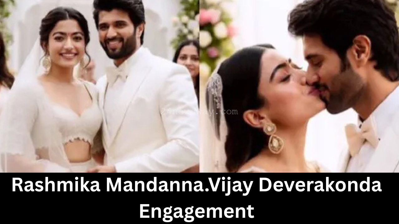 Vijay Deverakonda Rashmika Mandanna Engagement Ceremony