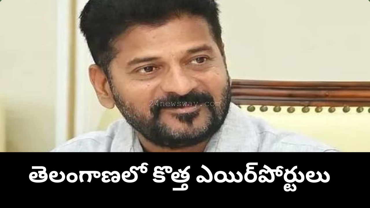 Telangana new airports map Nizamabad Mahbubnagar